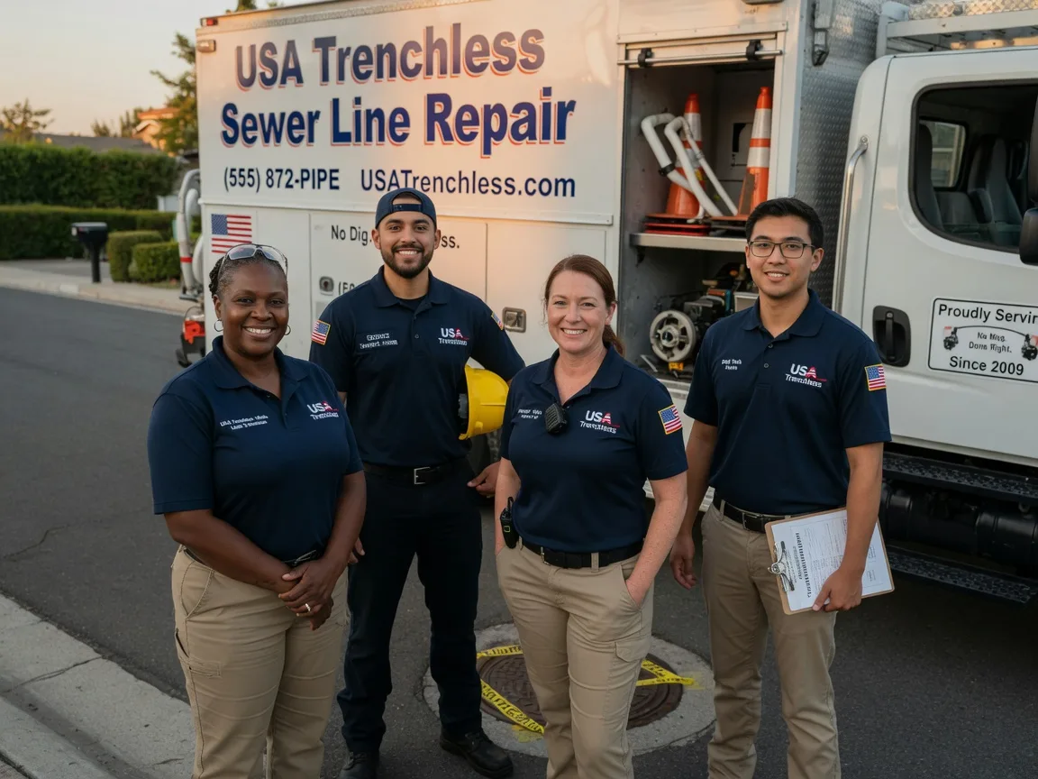 Sewer Line Repair company in Wrights, IL